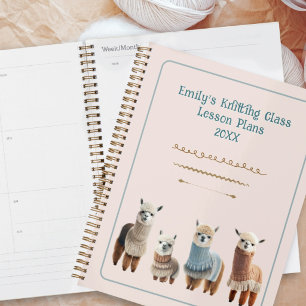 Knitting Teacher Lesson Plans Yearly Planner