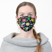 Knitting Yarn, Crochet theme Craft face mask (Worn)