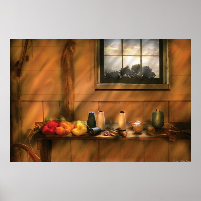 Knitting - Yarn Poster (Front)