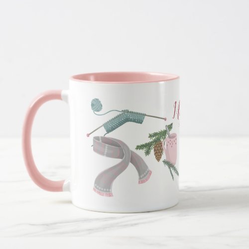 Knittings personalizable mug