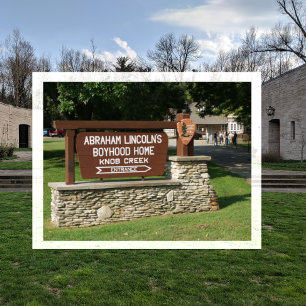 Knob Creek Tavern ,Abraham Lincolns Birthplace NHS Postcard