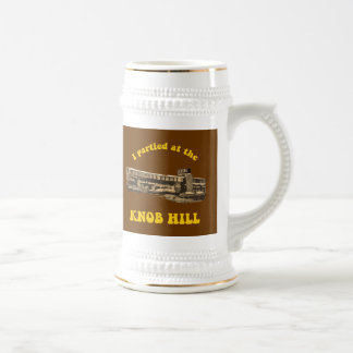 Knob Hill Beer Stein- Retro Design Beer Stein