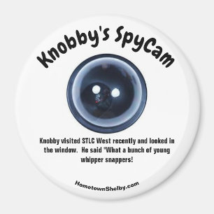 Knobby's SpyCam STLC West Fun Refrigerator Magnet