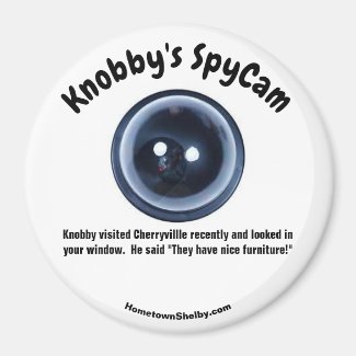 Knobby's Visited Cherryville Fun Refrigerator 