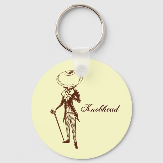 Knobhead Keychain (Front)