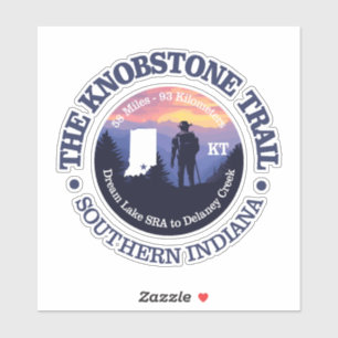 Knobstone Trail (rd2) Sticker
