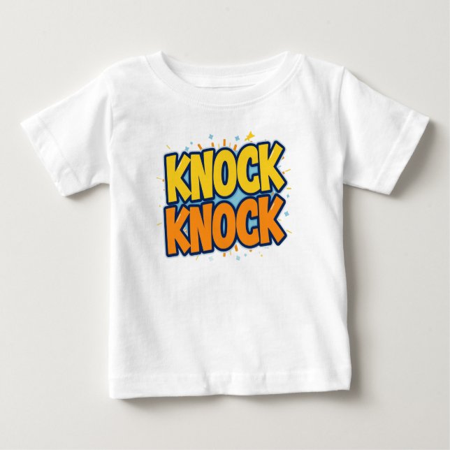 Knock knock  baby T-Shirt (Front)