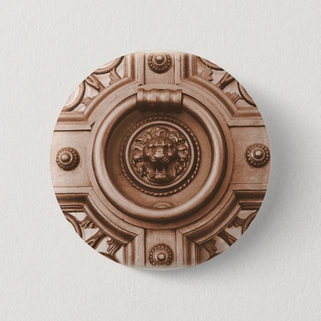 Knock Knock - Barcelona Old Quarter Door Knocker Button (Front)