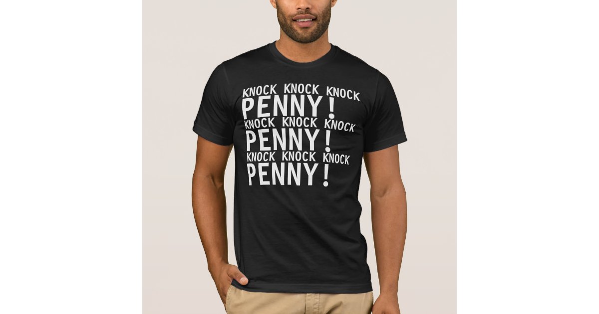 knock knock knock penny t shirt