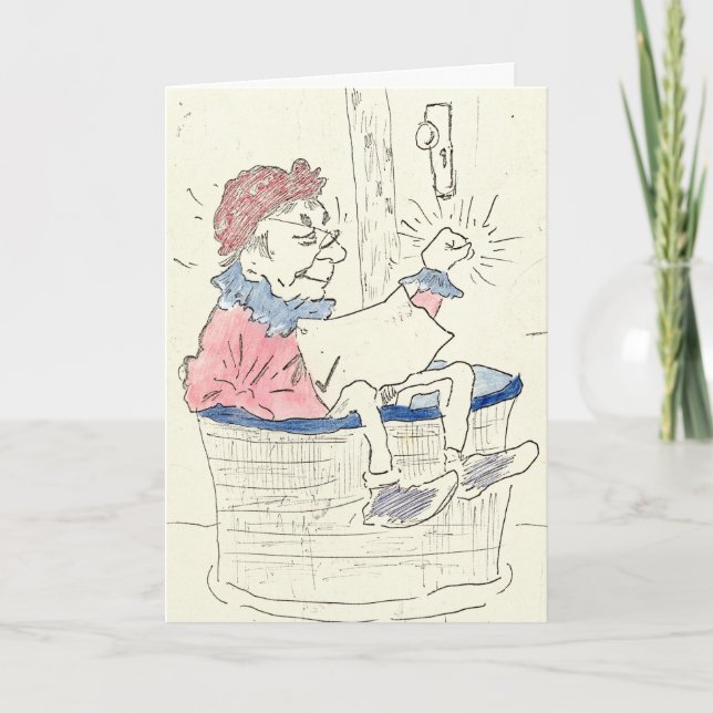 Knock Knock Obama Healthcare Birthday card (Front)