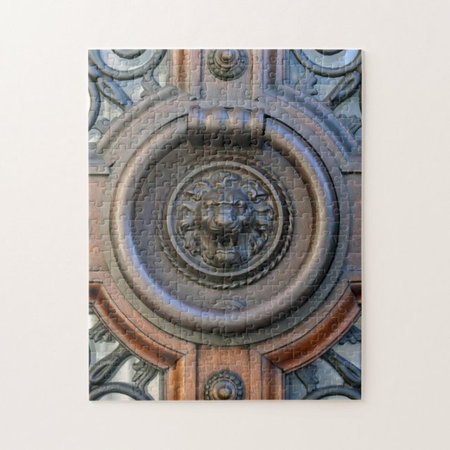 Knock Knock - Old Quarter Barcelona Door Puzzle (Vertical)