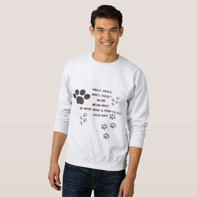 Knock knock sweatshirt (Front Full)