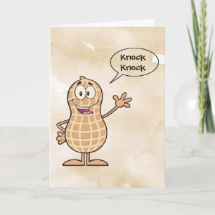 Knock Knock Who's There? Greeting Card
