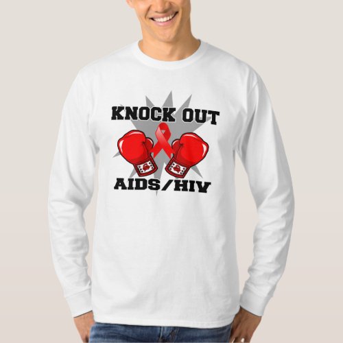 Knock Out AIDS HIV T_Shirt