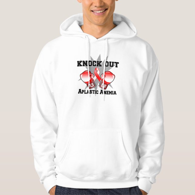Knock Out Aplastic Anemia Hoodie (Front)