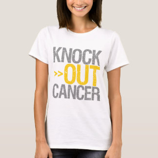 Knock Out Cancer - Childhood Cancer T-Shirt