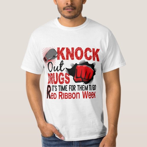Knock Out Drugs Male Fist T_Shirt