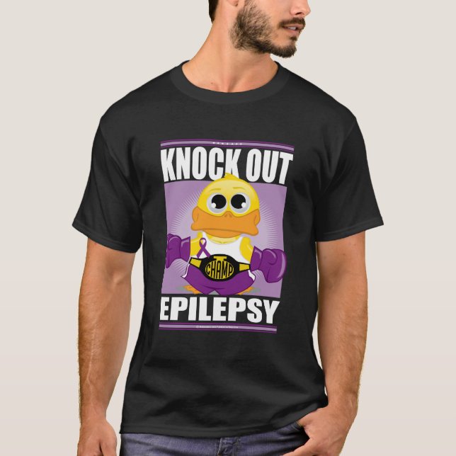 Knock Out Epilepsy T-Shirt (Front)