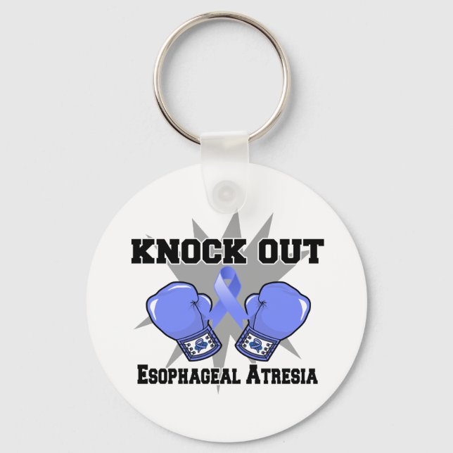 Knock Out Esophageal Atresia Keychain (Front)