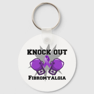 Knock Out Fibromyalgia Keychain