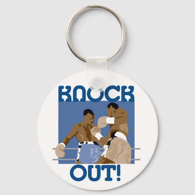 Knock Out! Keychain (Front)