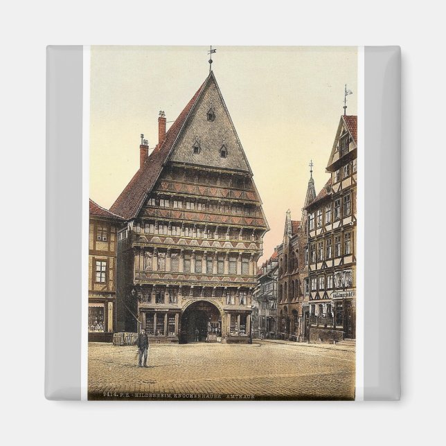 Knockenhauer Amtshaus, Hildesheim, Hanover, German Magnet (Front)
