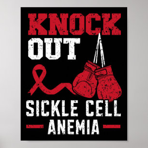 Knockout Sickle Cell Anemia Blood Disorder Sickle Poster