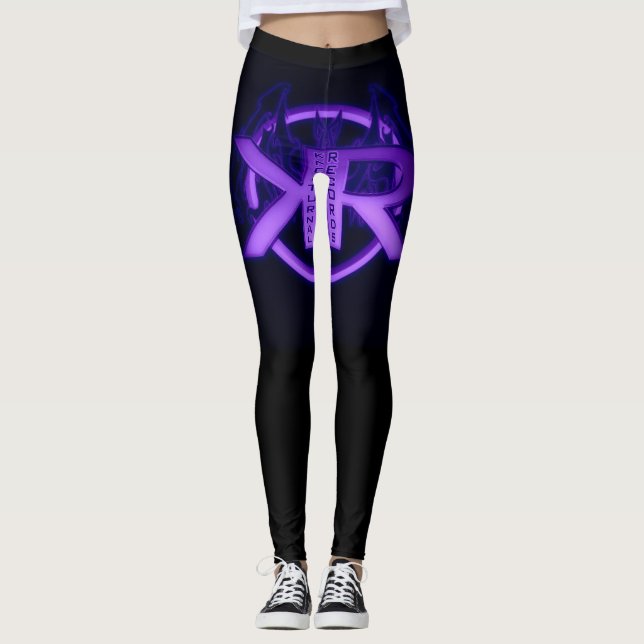 Knocturnal Records Leggings (Front)