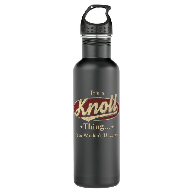 KNOLL water bottle,KNOLL water flask Stainless Steel Water Bottle (Front)