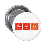 hearts  Knopen Speldbutton