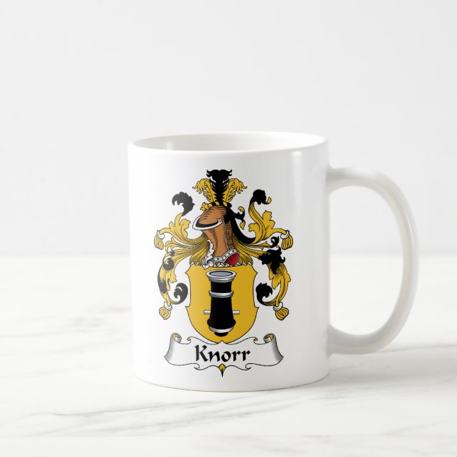 Knorr Family Crest Coffee Mug (Right)