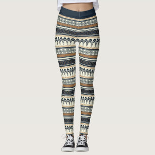 Knossos Circuit: Minoan Labyrinth Geometric Leggings