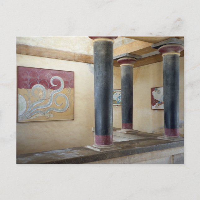 Knossos Temple Postcard (Front)
