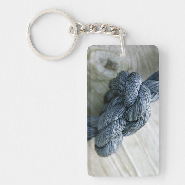 Knot Acrylic Single Sided Keychain (Front)