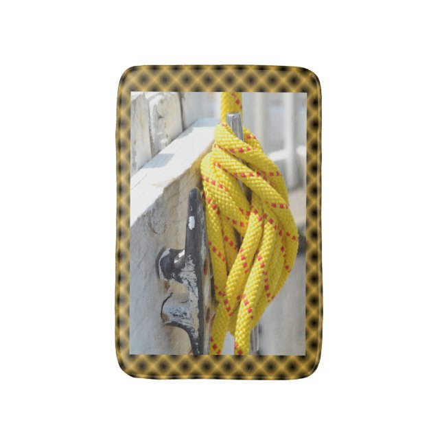 Knot Another by Kenneth Yoncich Bathroom Mat (Front Vertical)