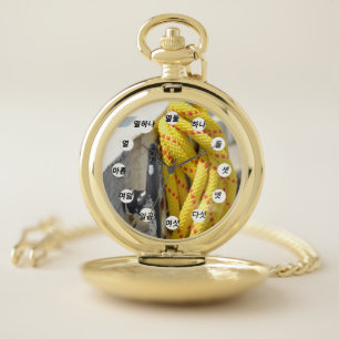 Knot Another (Korean Face) by Kenneth Yoncich Pocket Watch