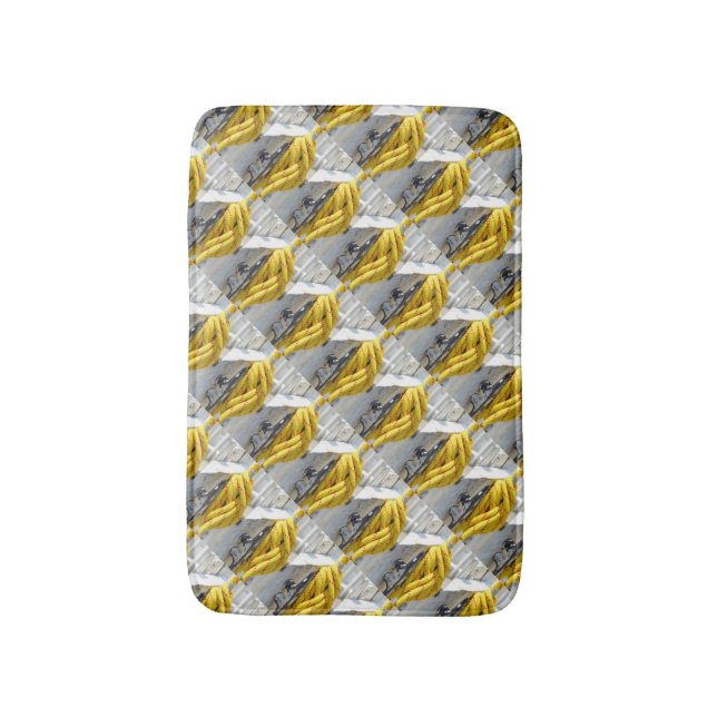 Knot Another v2 by Kenneth Yoncich Bathroom Mat (Front Vertical)