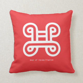 Knot of Reconciliation Throw Pillow