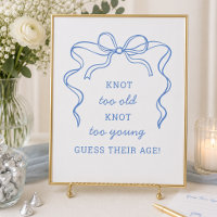 Knot Too Old Knot Too Young Guess Their Age Bridal