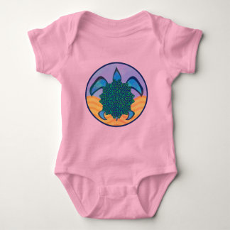 Knot Turtle Baby Bodysuit