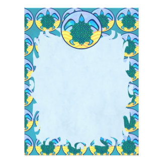 Knot Turtle Flame Letterhead