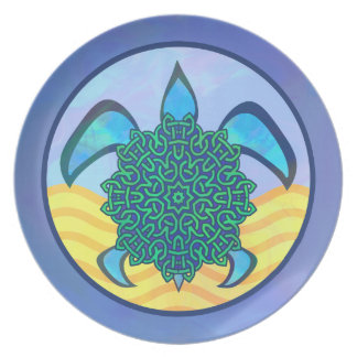 Knot Turtle Plate