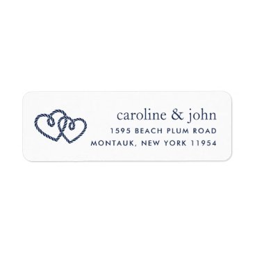 Knotted Hearts Return Address Label Knotted Hearts Return Address Label