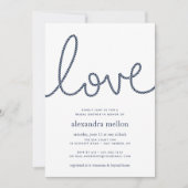 Knotted Love Bridal Shower Invitation (Front)