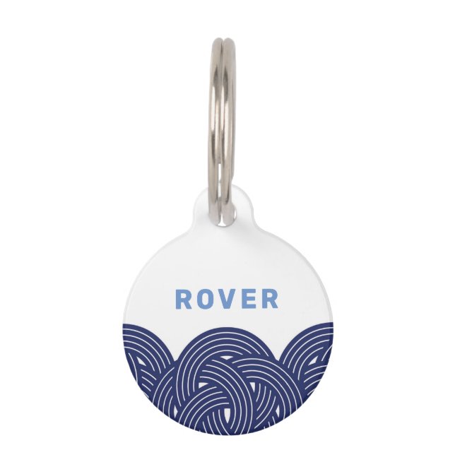 Knotted Pet ID Tag (Front)