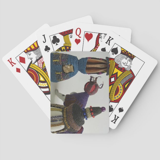 Knotted Porcelain Sculptures Poker Cards (Back)