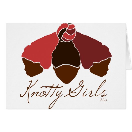 Knotty Girls Cards (Front Horizontal)