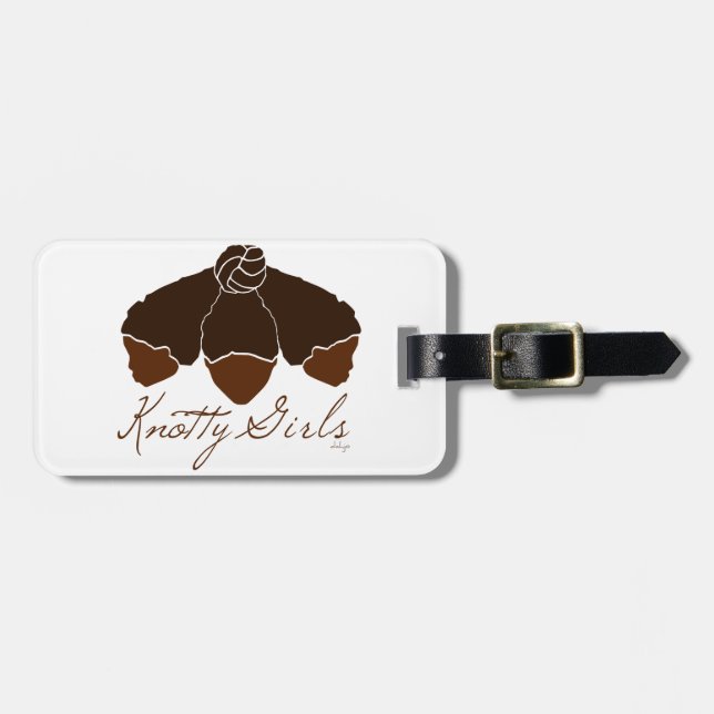 Knotty Girls Luggage Tag (Front Horizontal)