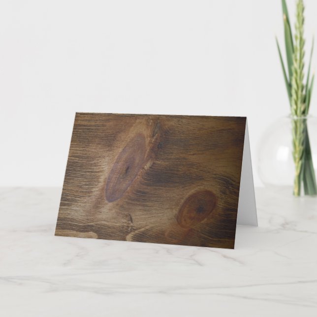 Knotty Happy Birthday Card (Front)