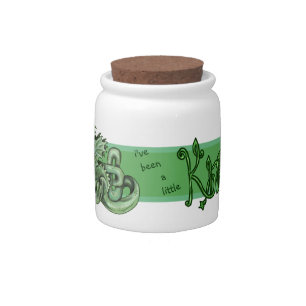Knotty lil Dragon celtic knot~swear jar